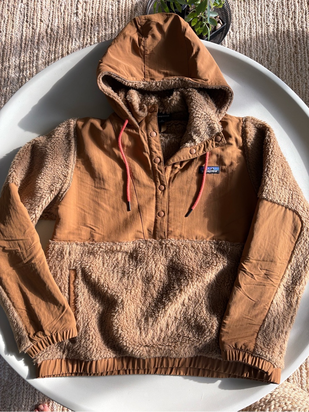 Patagonia Retro X Sherpa-Lined Hooded Puffer Pullover